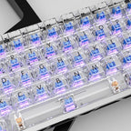 Outemu Blue Clicky Mechanical Keyboard Switches, 150-Pack