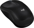Logitech M185 Wireless Mouse Black Ambidextrous USB
