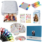 HP HPIKSPK3WHAMZ Sprocket Portable Photo Printer Bundle