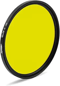 Tiffen 82Y12 82mm Yellow-12 Black and White Filter — main product image