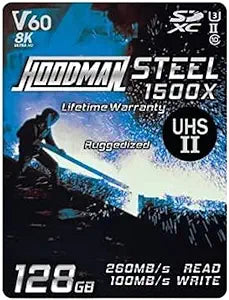 Hoodman D181111 128GB UHS-II SDXC Memory Card