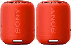 Sony E2SNSRSXB12R Extra Bass Bluetooth Speaker Red 2-Pack