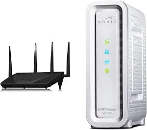 Synology RT2600ac WiFi Router & ARRIS SB8200 Modem — main product image