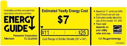 Panasonic TC-32LEW56 32-Inch VIERA LCD TV (White)