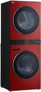 LG WKEX200HRA WashTower Washer Dryer TurboWash Red