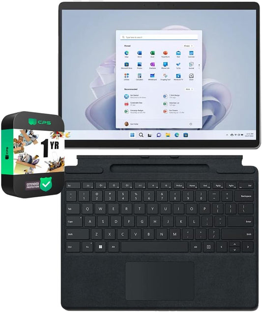Microsoft E90MSQIM00001 Surface Pro 9 - i7, 16GB, 256GB + Keyboard Bundle