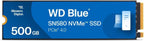 Western Digital WDS500G3B0E 500GB WD Blue SN580 NVMe SSD