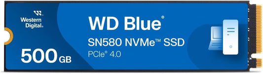 Western Digital WDS500G3B0E 500GB WD Blue SN580 NVMe SSD