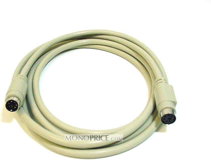 Monoprice 102541 PS/2 MDIN-6 Extension Cable 25ft
