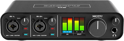 MOTU 3120 M2 2x2 USB-C Audio Interface Bundle