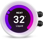NZXT RL-KRZ63-RW Kraken Z63 RGB 280mm AIO Liquid Cooler White