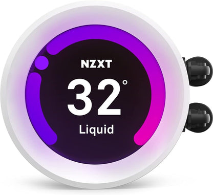 NZXT RL-KRZ63-RW Kraken Z63 RGB 280mm AIO Liquid Cooler White