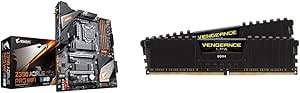 Gigabyte Z390 AORUS PRO Wi-Fi Motherboard and Corsair 16GB DDR4 Kit — main product image