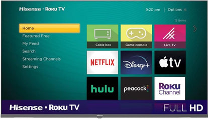 Hisense 43H4030F3 43-Inch FHD Smart TV Wall Mount Renewed