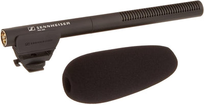 Sennheiser 505453 MKE 600 Shotgun Microphone - XLR to 3.5mm