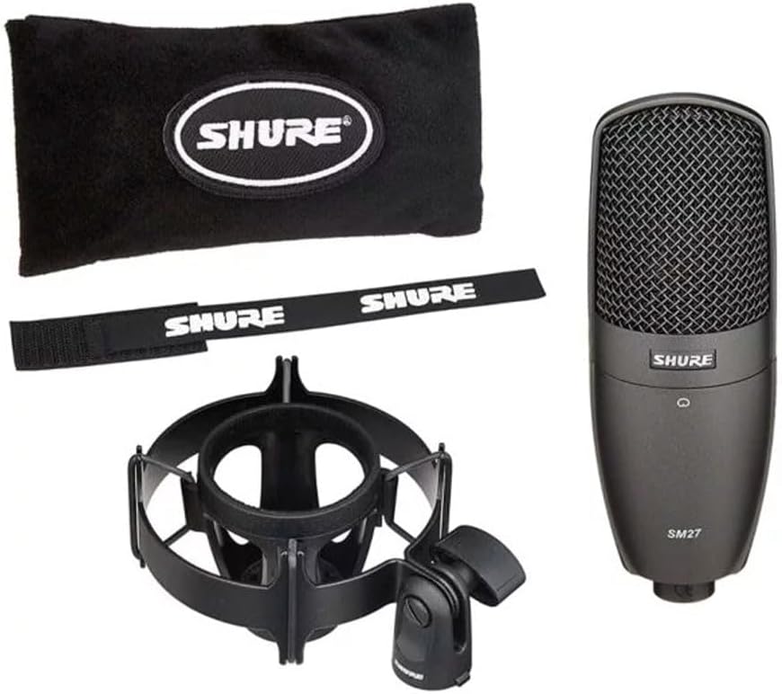 Shure SM27-SC Studio Condenser Microphone Kit