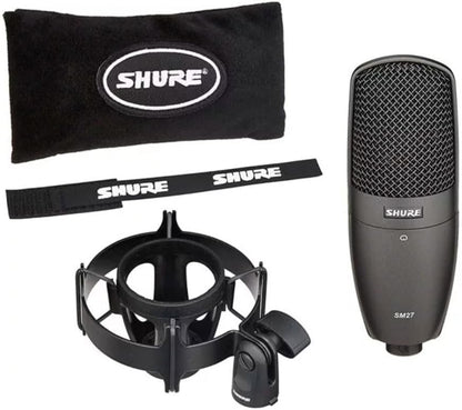 Shure SM27-SC Studio Condenser Microphone Kit