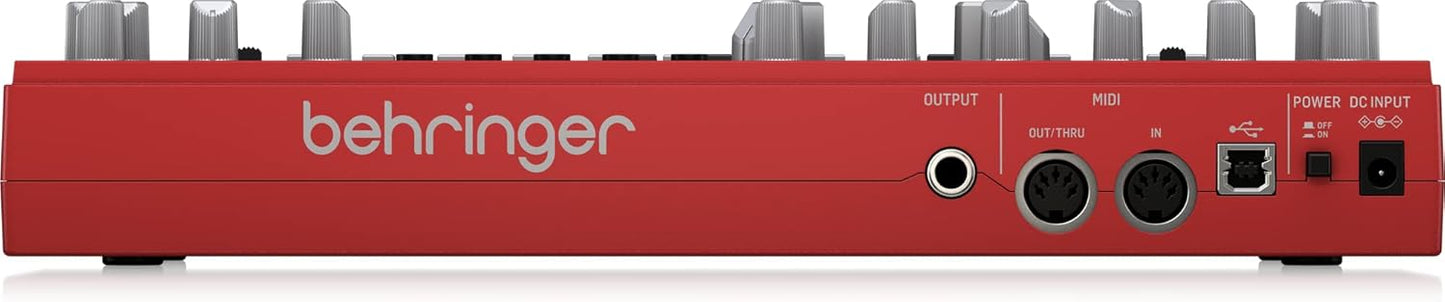 Behringer TD-3-RD Analog Bass Synthesizer - Red