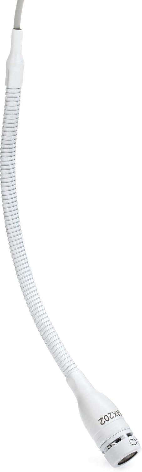 Shure MX202W/C Cardioid Condenser Microphone - White — main product image