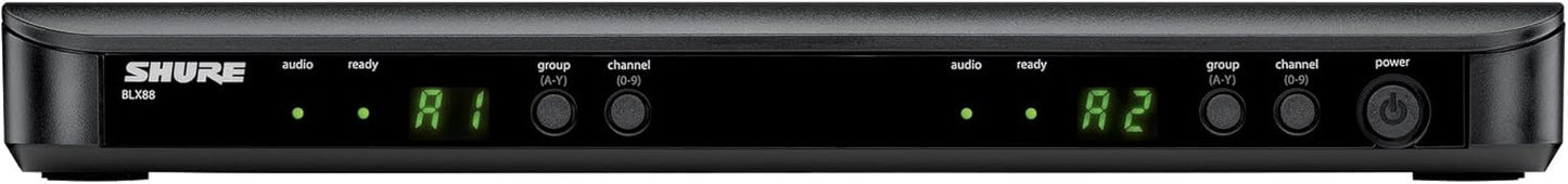 Shure BLX288/PG58-H10 Dual Wireless Microphone System