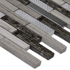 MSI Diamante Brick Blend Glass Stone Mosaic Tile Sample
