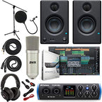 PreSonus Studio 24c USB Audio Interface & Eris 3.5 Monitors Bundle
