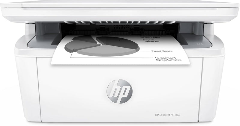 HP New Version M140w Wireless LaserJet MFP Printer — main product image