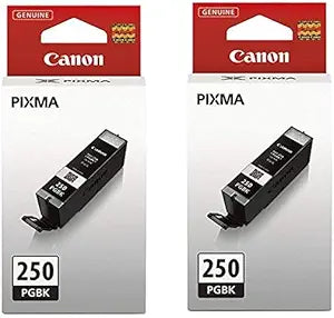 Canon 6855997 PGI-250 Black Ink 2-Pack Retail