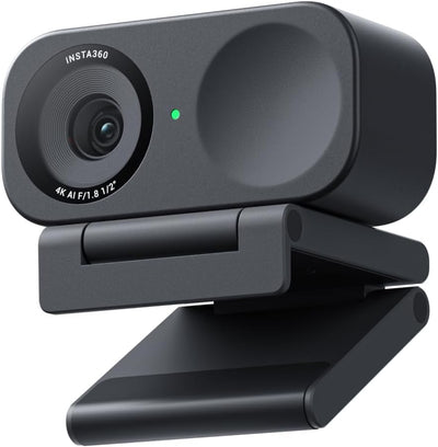 Insta360 Link 2C Webcam - 4K, AI Tracking, Noise Canceling, USB