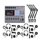 Zoom PodTrak P8 Podcasting Recorder Bundle