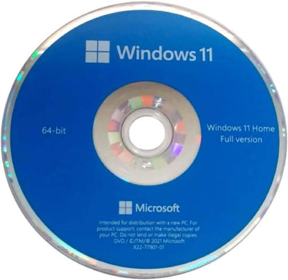 Microsoft KW9-00633 Windows 11 Home System Builder DVD