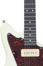 Monoprice 610885 Indo Series Electric Guitar White