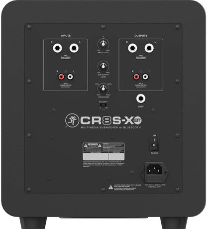 Mackie CR8S-XBT Subwoofer with Bluetooth & Protection Pack