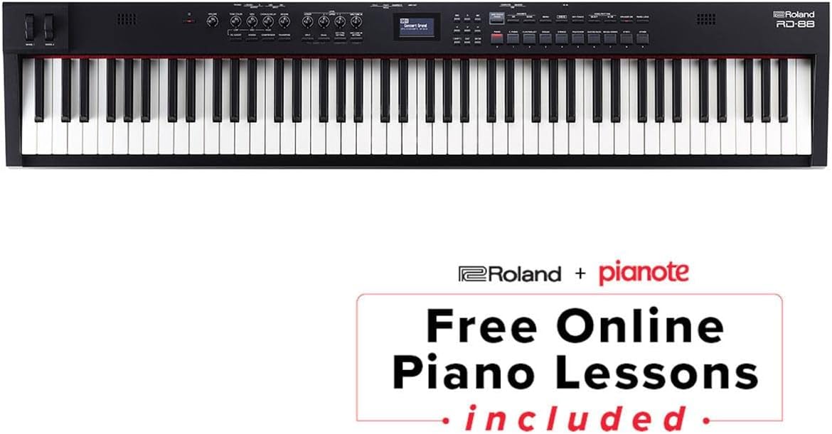 Roland RD-88 Digital Stage Piano - 88-Key Bundle