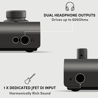 Audient iD4 (MKII) USB-C Audio Interface Renewed