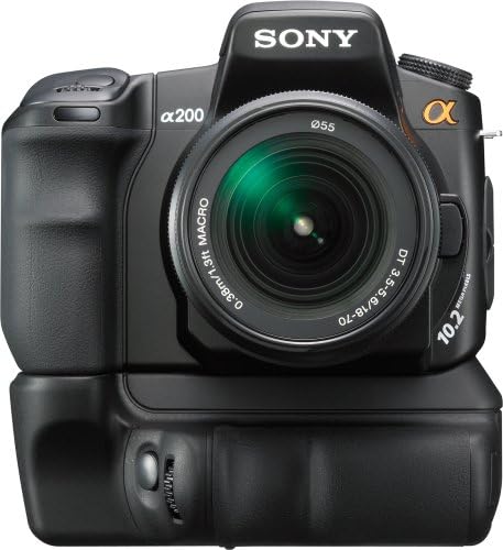 Sony B00125MHVM Alpha A200K DSLR Camera 18-70mm Lens