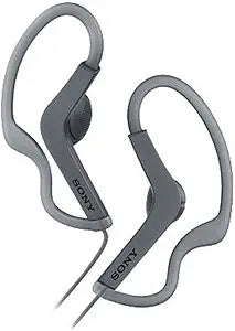 Sony MDRAS210B.AE Splashproof In-Ear Sports Headphones - Black