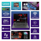 Delca Custom Lenovo LOQ RTX 4050 Gaming Laptop, 15.6
