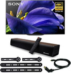 Sony A9G 77-Inch 4K OLED TV Soundbar Bundle