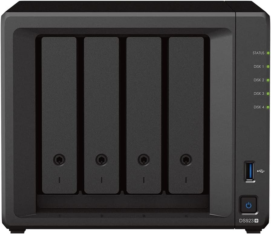 Synology DS923+ 16TB (4x4TB) NAS DiskStation Bundle