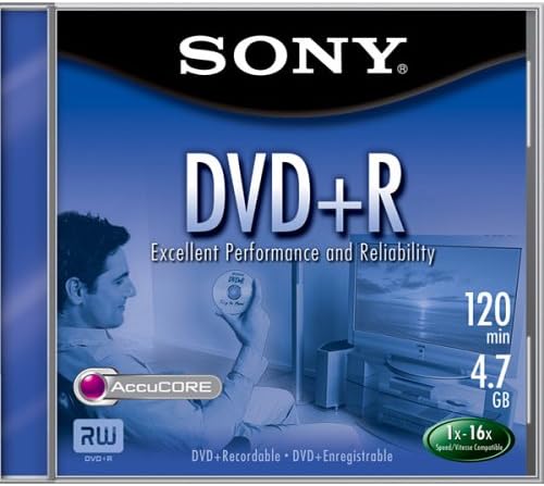 Sony DPR47L4E DVD+R 4.7GB Write Once Disc — main product image