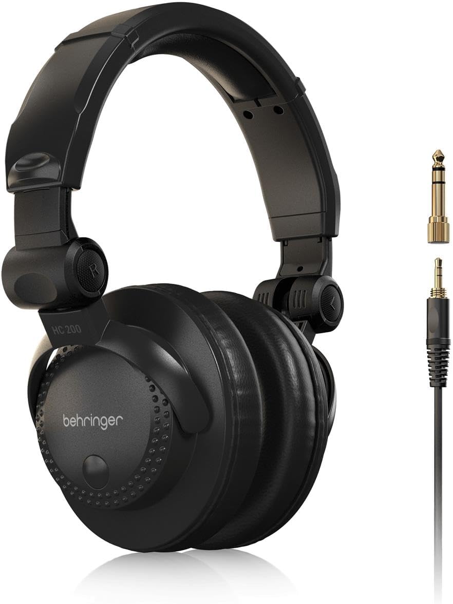 Behringer HC 200 Closed-Back Over-Ear DJ Headphones