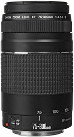 Canon 6473A003AA EF 75-300mm Zoom Lens (Renewed)
