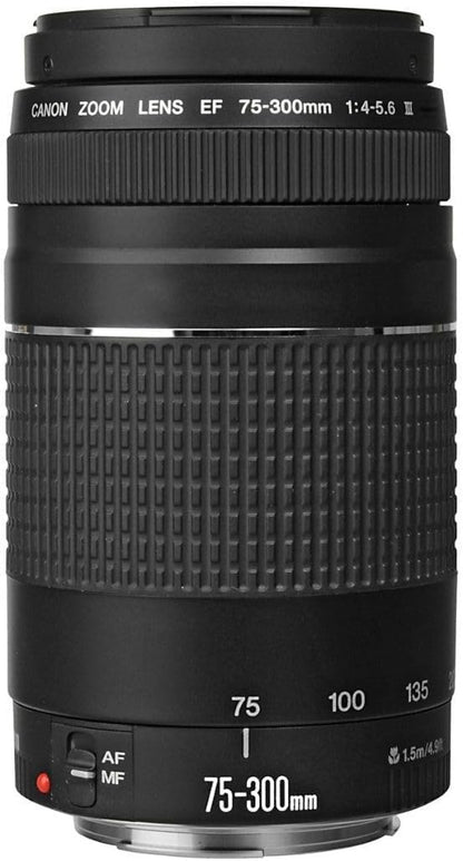 Canon 6473A003AA EF 75-300mm Zoom Lens (Renewed)