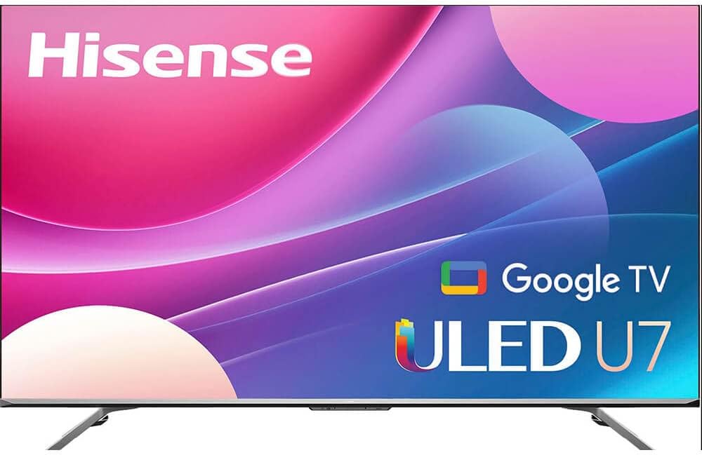 Hisense 75U7H 75-Inch ULED Premium QLED 4K Google Smart TV