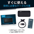 Crucial CT500X8SSD9 X8 500GB USB 3.2 Portable SSD