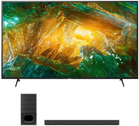 Sony XBR-65X800H 65-Inch 4K Smart TV Soundbar Bundle