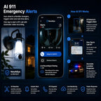 JCMNETE 2K Light Bulb Security Camera with 1000-Lumen LED
