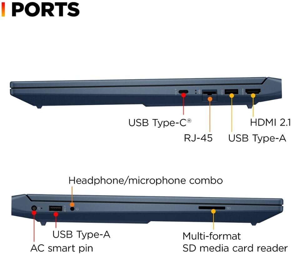 HP Victus 15.6" Gaming Laptop i5-12450H RTX 3050