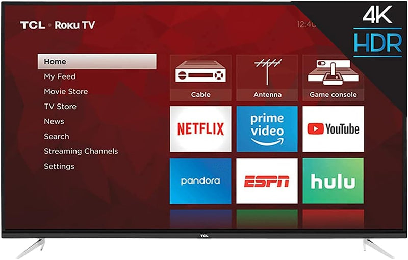 TCL 65S423 65-Inch 4K UHD Roku Smart TV (Renewed) — main product image